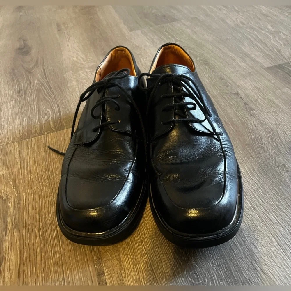 Bostonian men’s black‎ oxford Dress Shoes size 11 EUC GUC